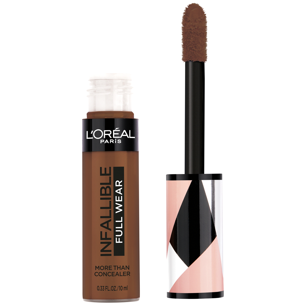 slide 1 of 2, L'Oréal Infallible Full Wear Concealer Waterproof, Full Coverage, Espresso, 0.33 fl oz