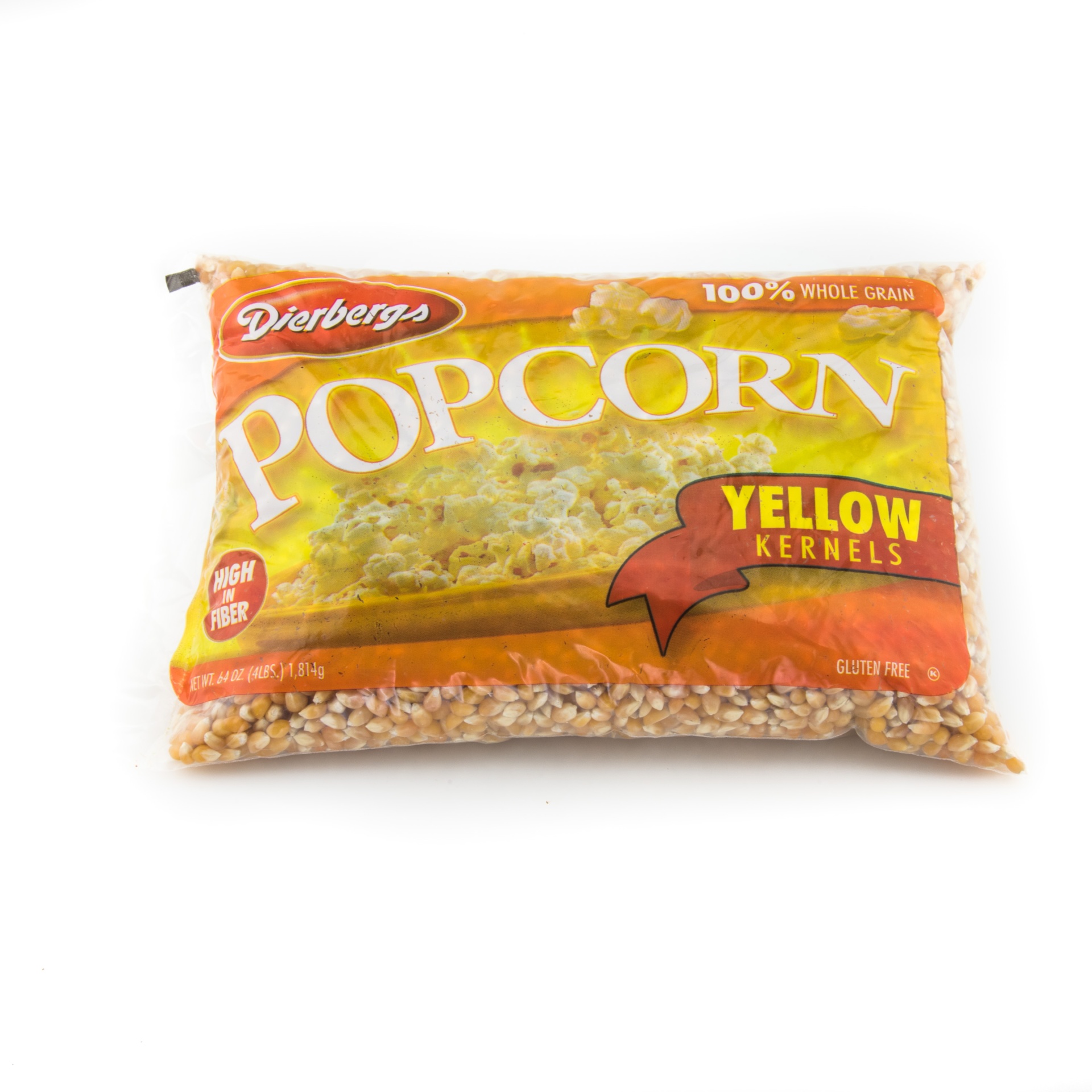 slide 1 of 1, Dierbergs Yellow Popcorn Kernals, 4 lb