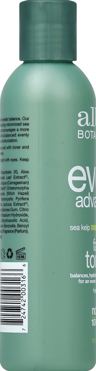 slide 2 of 6, Alba Botanica Facial Toner, Sea Kelp, 6 oz