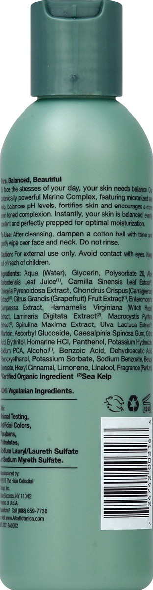 slide 6 of 6, Alba Botanica Facial Toner, Sea Kelp, 6 oz