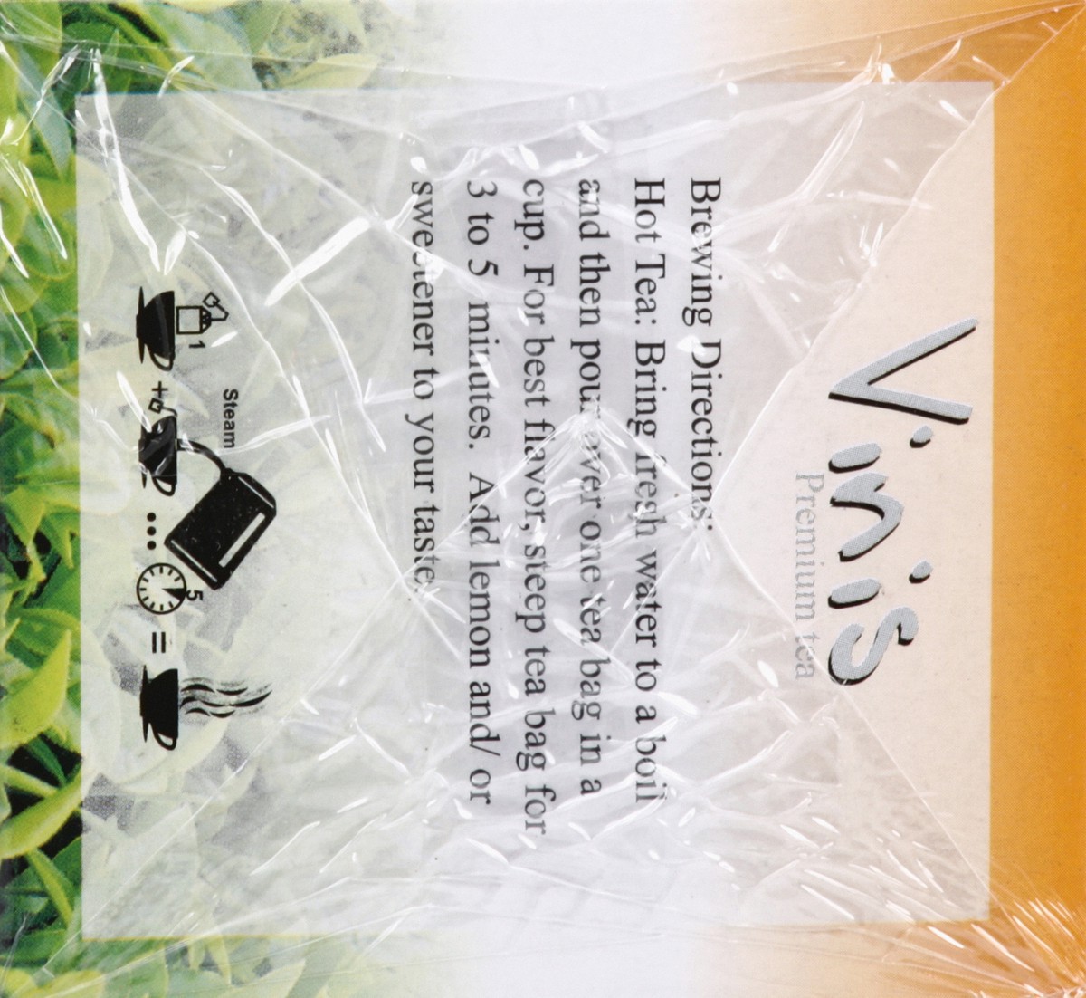 slide 2 of 5, Vinis Orange Black Tea - 25 ct, 25 ct