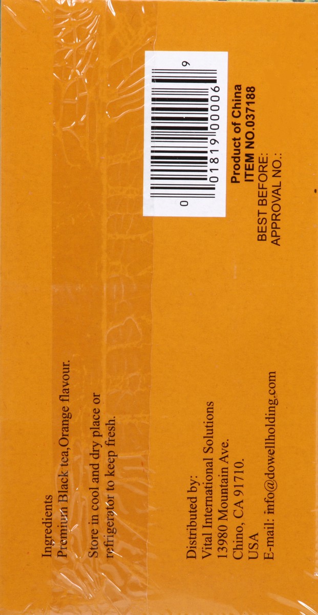 slide 4 of 5, Vinis Orange Black Tea - 25 ct, 25 ct