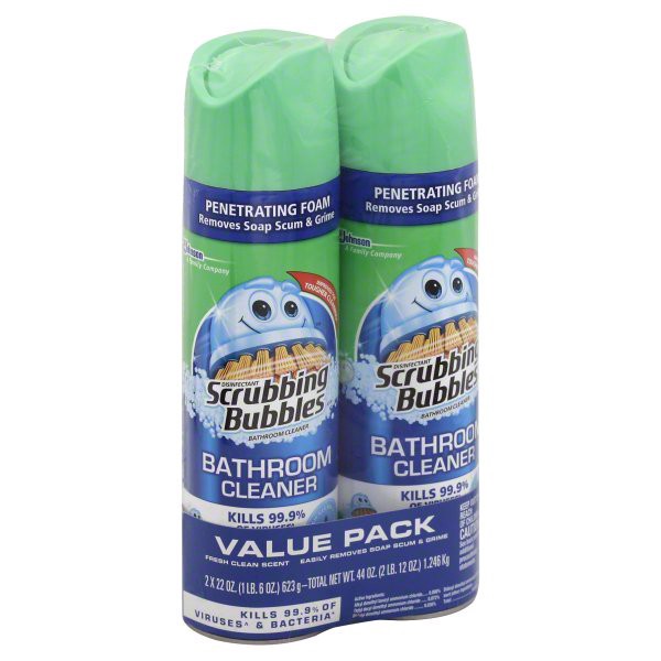 slide 1 of 3, Scrubbing Bubbles Twin Pack, 44 oz