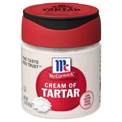 McCormick Cream Of Tartar, 1.5 oz