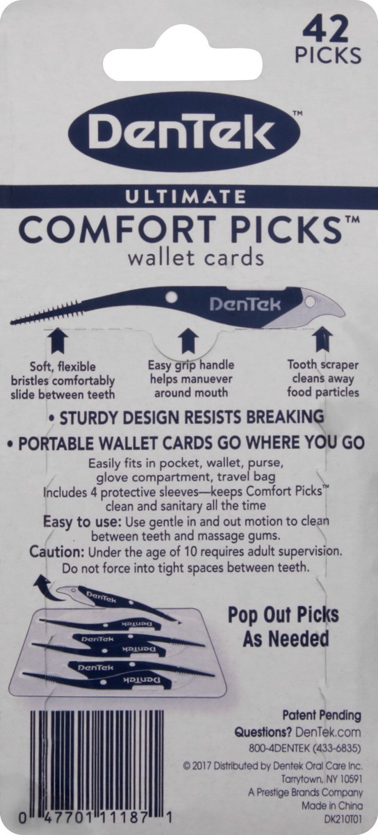 slide 6 of 6, DenTek Ultimate Comfort Picks, 42 ct