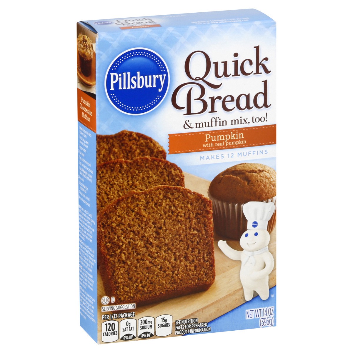 slide 2 of 9, Pillsbury Pumpkin Bread Mix, 14 oz