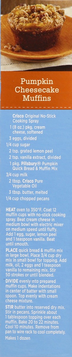 slide 7 of 9, Pillsbury Pumpkin Bread Mix, 14 oz