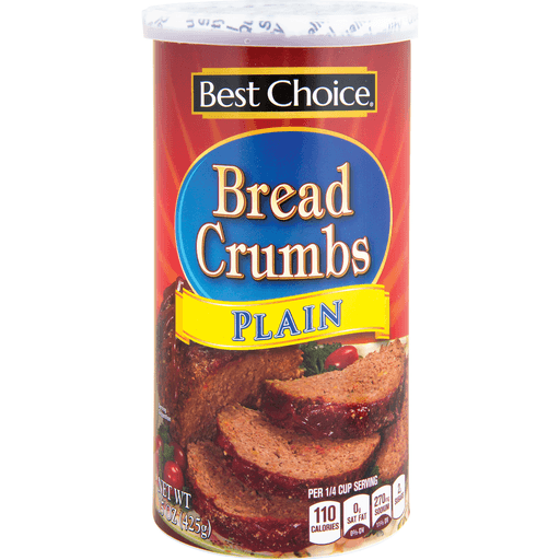 slide 1 of 1, Best Choice Plain Bread Crumbs, 15 oz