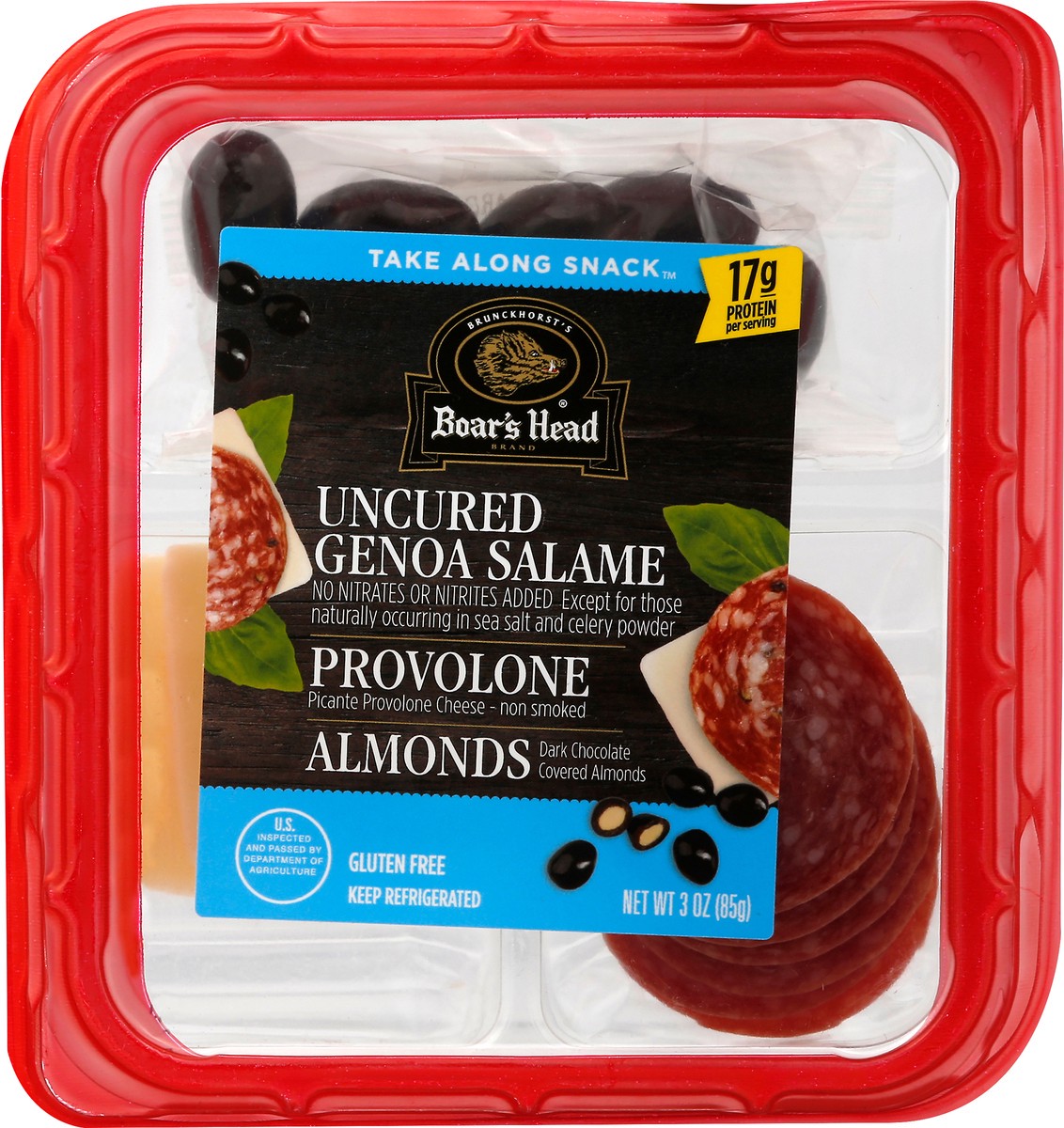 slide 1 of 6, Boar's Head Take Along Snack, 3 oz