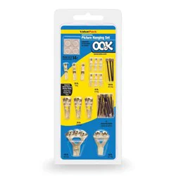 OOK Professional Picture Hanging Set, 34 ct