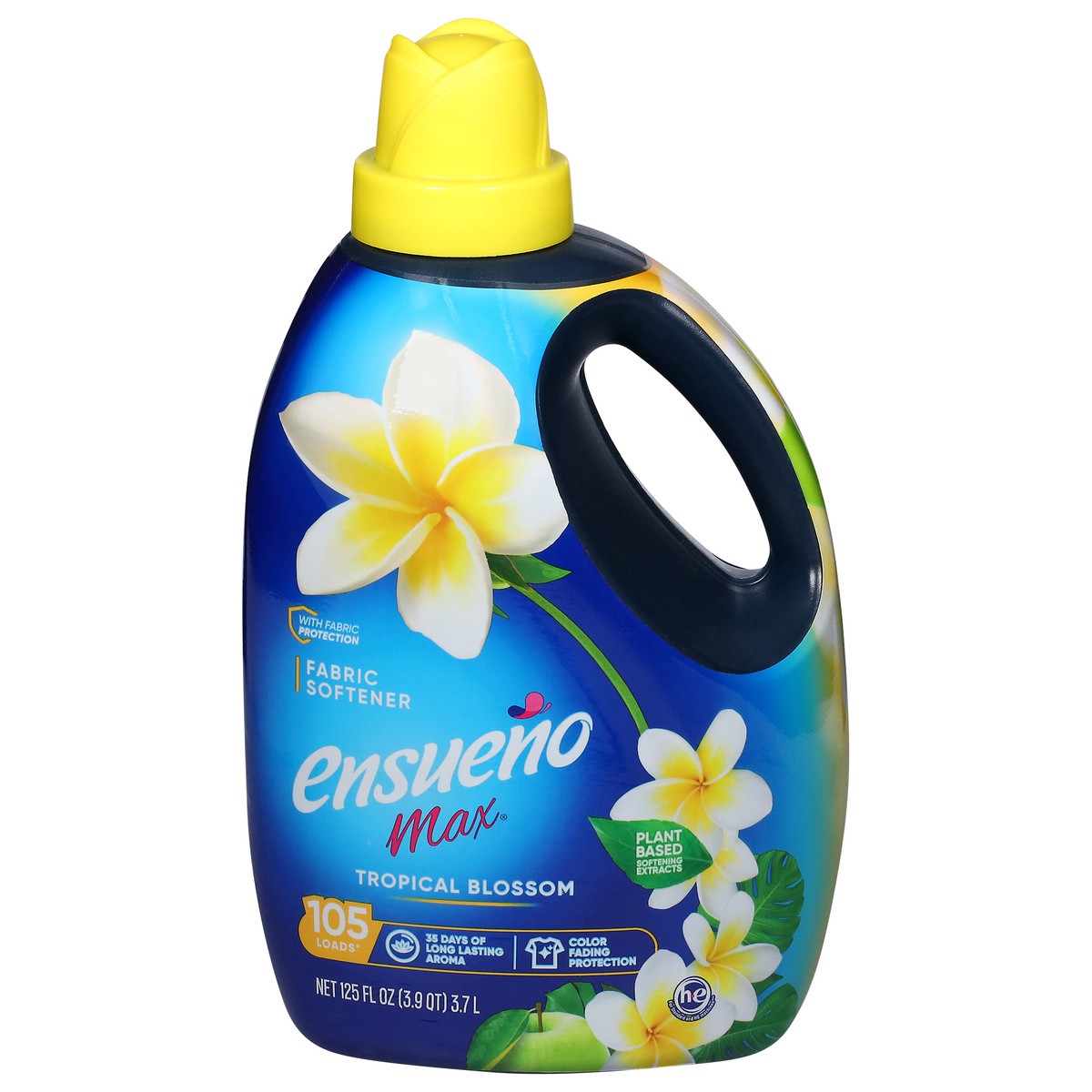 slide 4 of 12, Ensueno Max Tropical Blossom Fabric Softener 125 fl oz, 125 fl oz