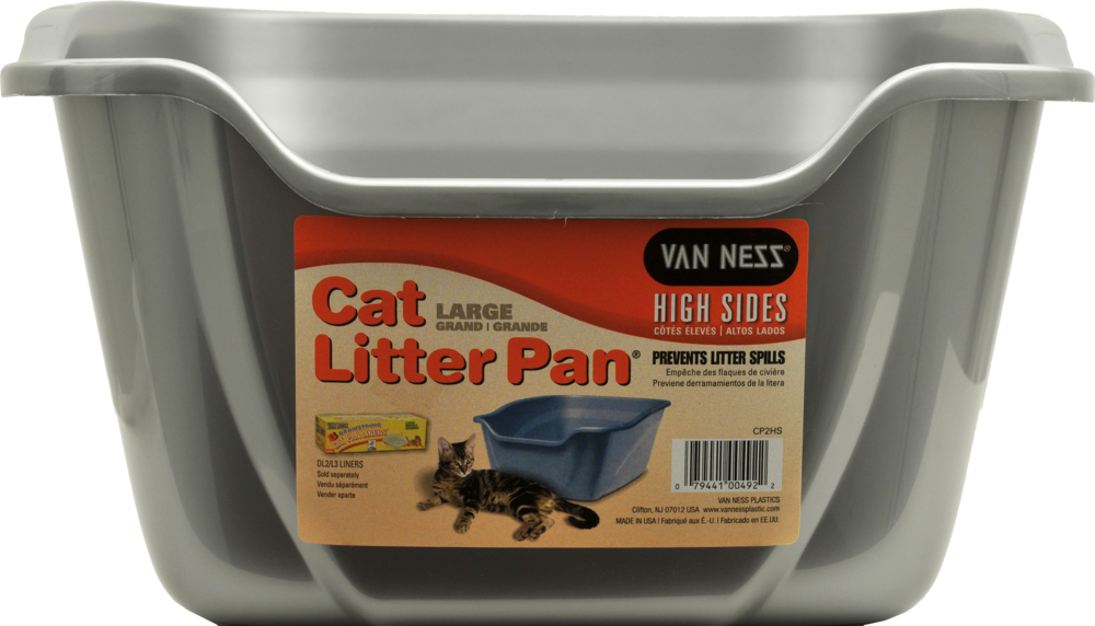 slide 1 of 4, Van Ness High Side Large Cat Litter Pan, 1 ct