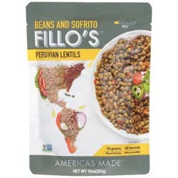 Fillo's Peruvian Lentil Sofrito's Beans