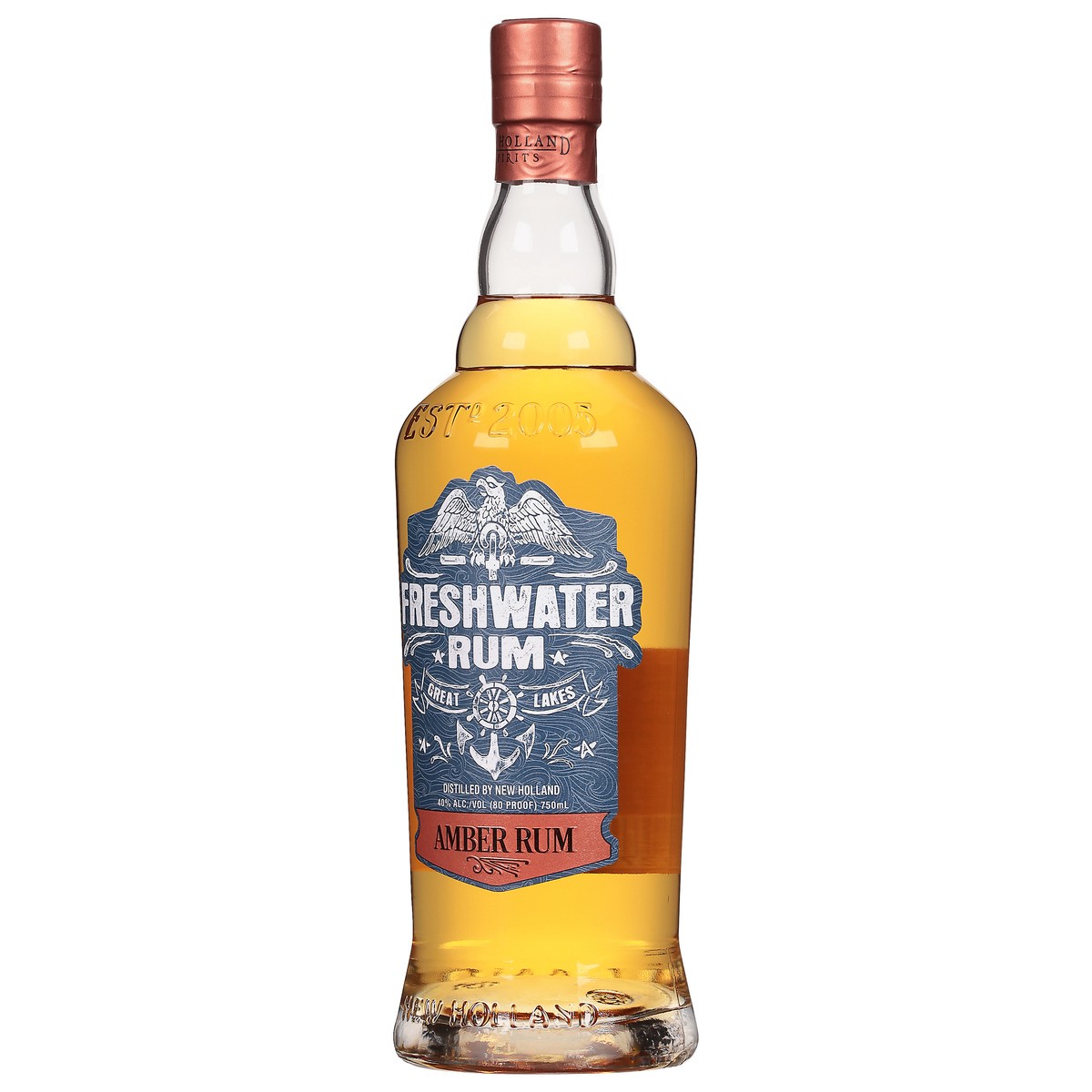 slide 6 of 9, New Holland Spirits Rum, Amber, Freshwater, 750 ml