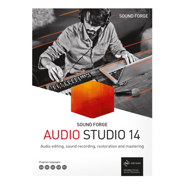 slide 1 of 1, MAGIX Sound Forge Audio Studio 14, Disc/Download, 1 ct