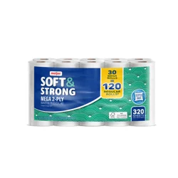 Meijer Soft & Strong Bath Tissue Mega Rolls