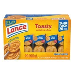 Lance Toasty Peanut Butter Sandwich Crackers
