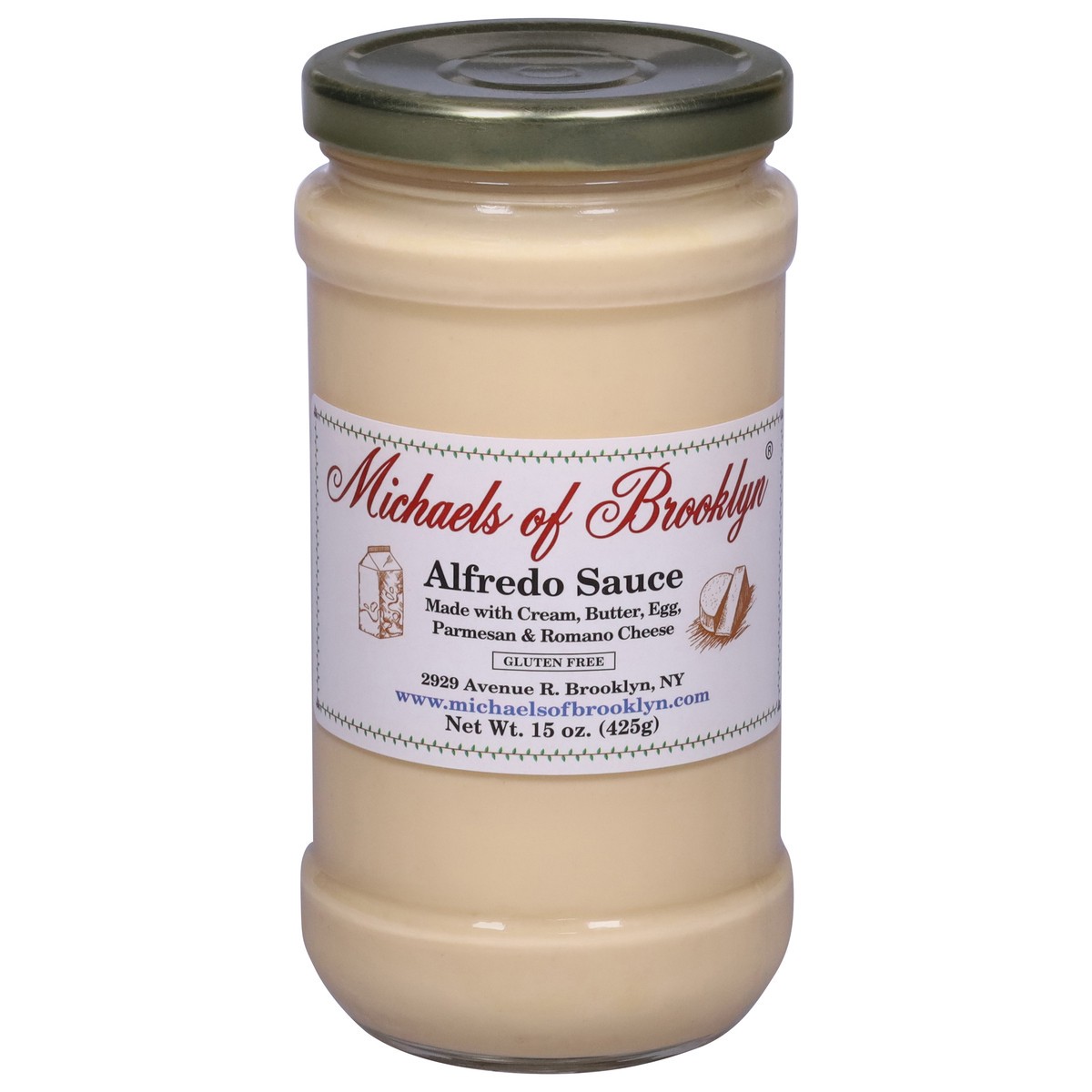 slide 5 of 13, Michael's of Brooklyn Alfredo Sauce 15 oz, 15 oz