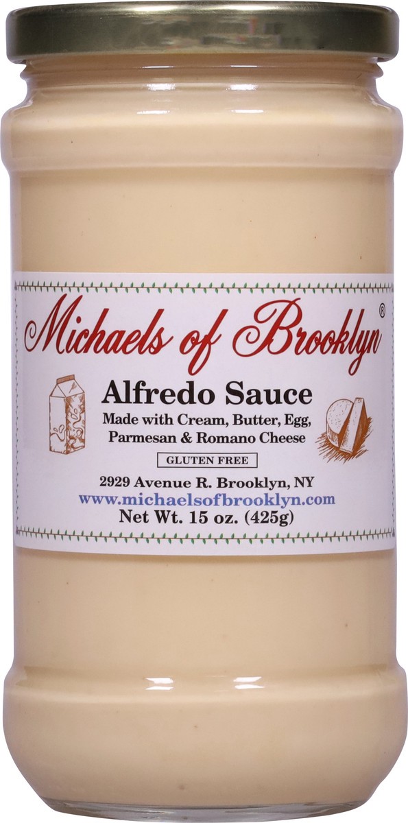 slide 9 of 13, Michael's of Brooklyn Alfredo Sauce 15 oz, 15 oz