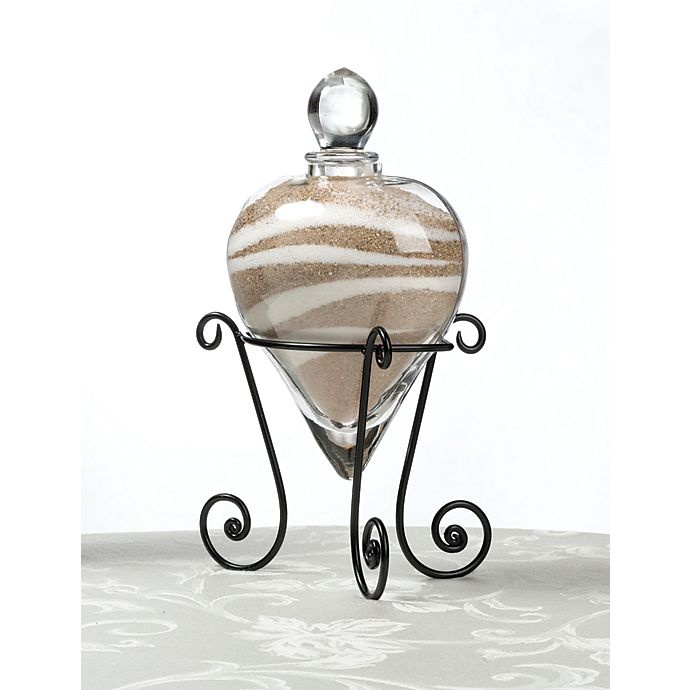 slide 1 of 1, Lillian Rose Heart Unity Sand Vase with Stand, 1 ct