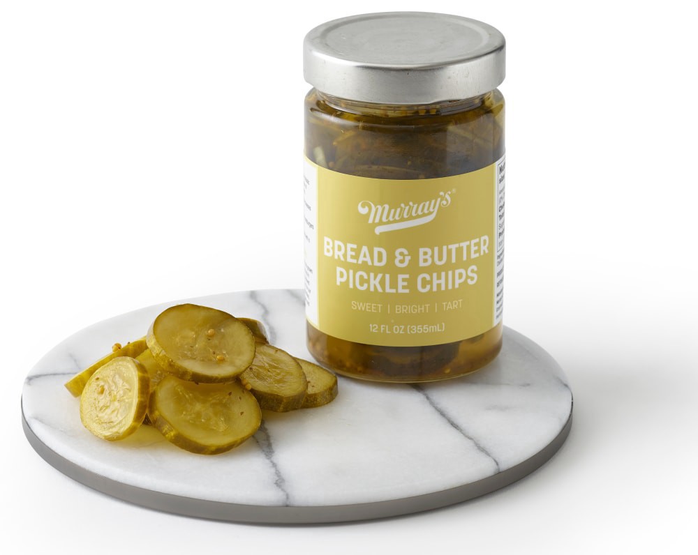 slide 1 of 2, Murray's Bread & Butter Pickle Chips, 12 fl oz