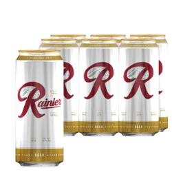 Rainier Beer, 6 Pack, 16 fl oz Cans