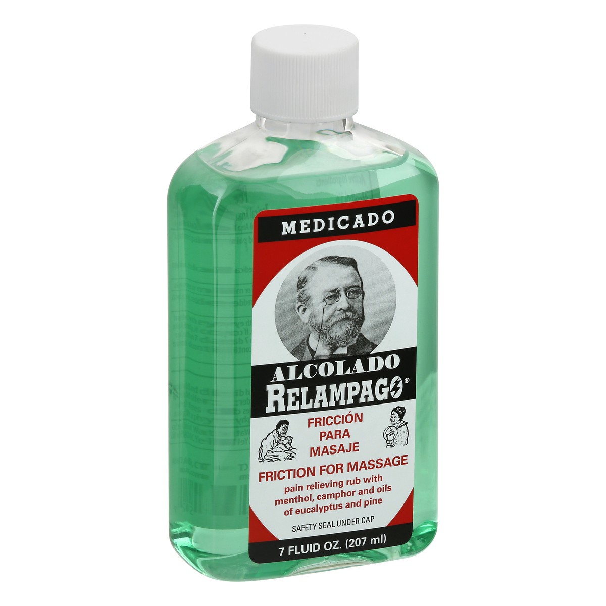 slide 8 of 9, Alcolado Relampago Medicado Pain Relieving Rub 7 oz, 7 oz