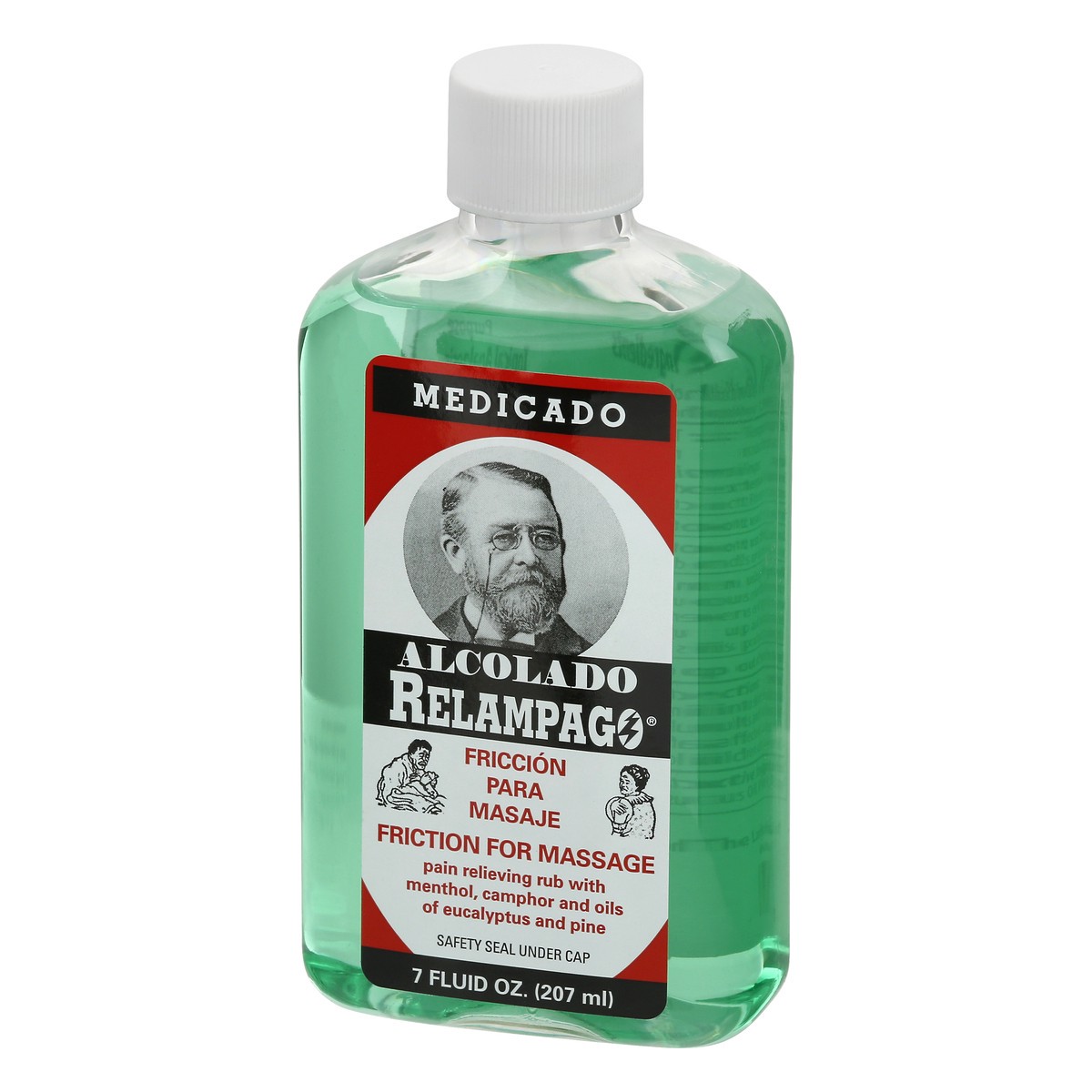 slide 9 of 9, Alcolado Relampago Medicado Pain Relieving Rub 7 oz, 7 oz