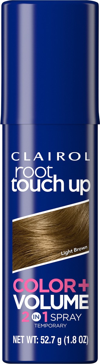 slide 2 of 2, Root Touch-Up Light Brown Temporary 2 in 1 Color + Volume Spray 1.8 oz, 1.8 oz