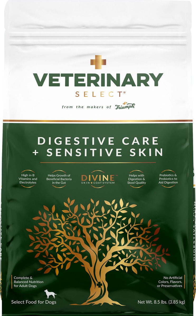 slide 2 of 2, Veterinary Select Digestive Care + Sensitive Skin Food for Dogs 8.5 lb, 8.5 lb
