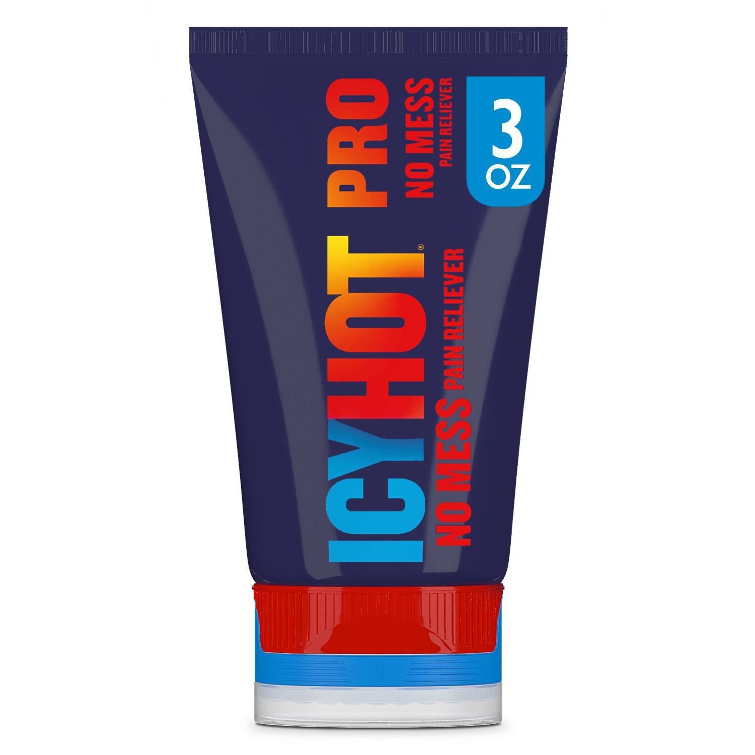 slide 1 of 1, Icy Hot Pro No Mess Pain Reliever With, 3 fl oz