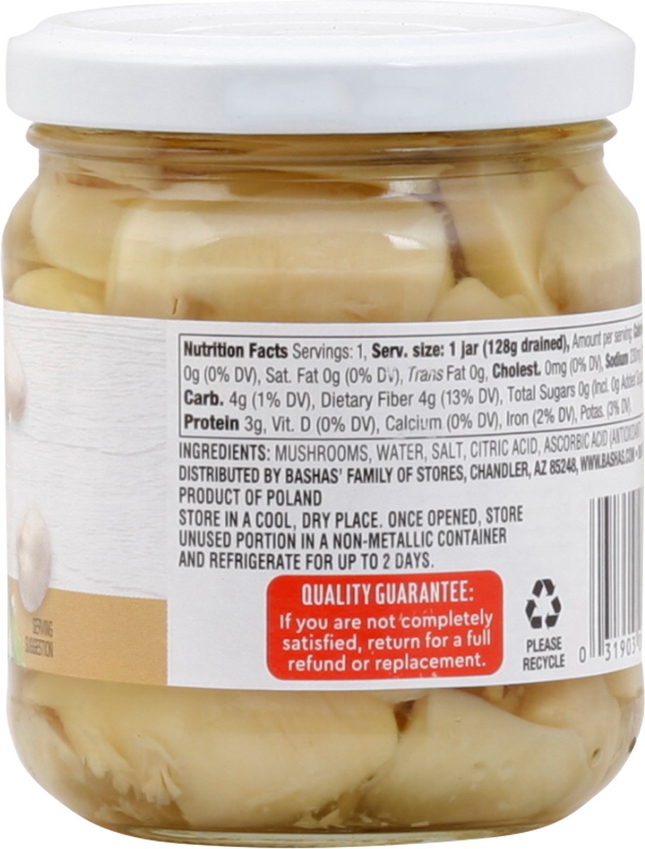 slide 9 of 13, Bashas Mushrooms Slcd Jar, 4.5 oz