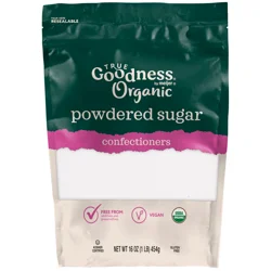 True Goodness Organic Powdered Sugar, 16 oz