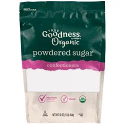 True Goodness Organic Powdered Sugar, 16 oz