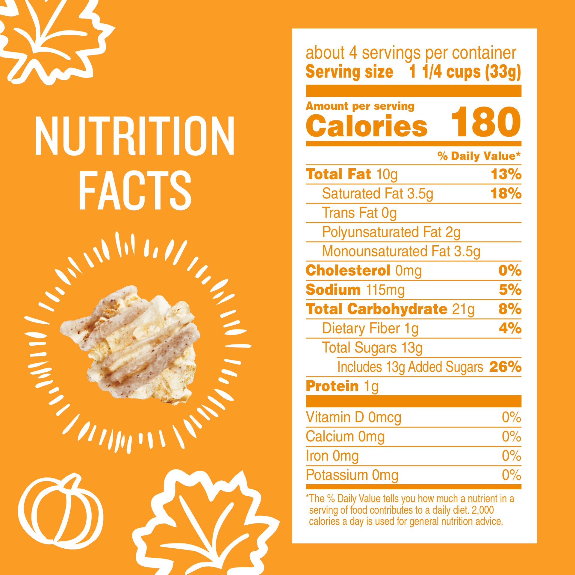 slide 2 of 5, Angie's BOOMCHICKAPOP Pumpkin Spice Flavored Drizzled Kettle Corn Popcorn, 4.5oz bag, 4.5 oz