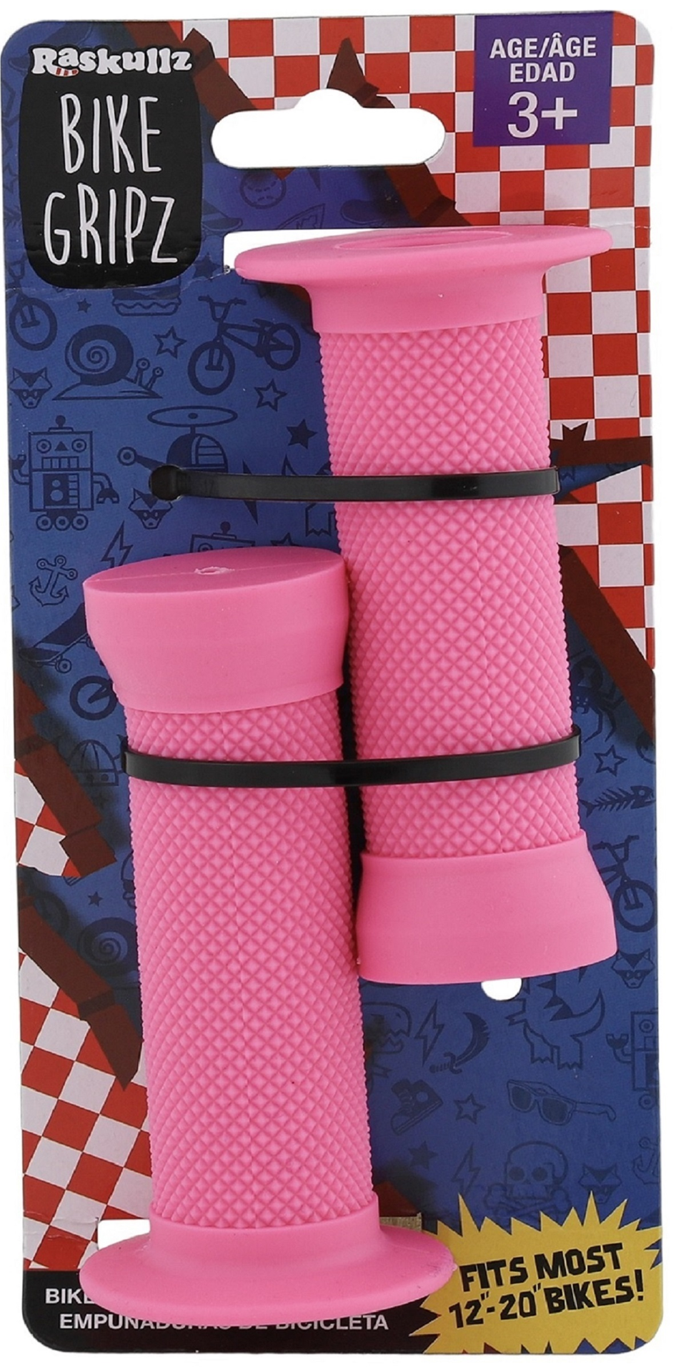 slide 2 of 3, BELL Raskullz BIcycle Grips, 1 ct