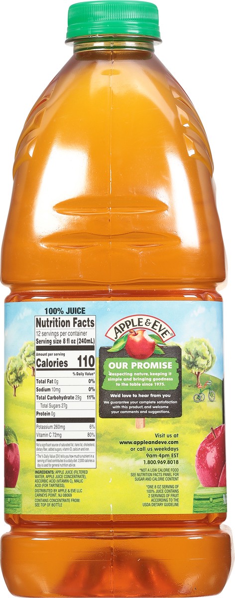 slide 4 of 11, Apple & Eve Apple 100% Juice - 96 fl oz, 