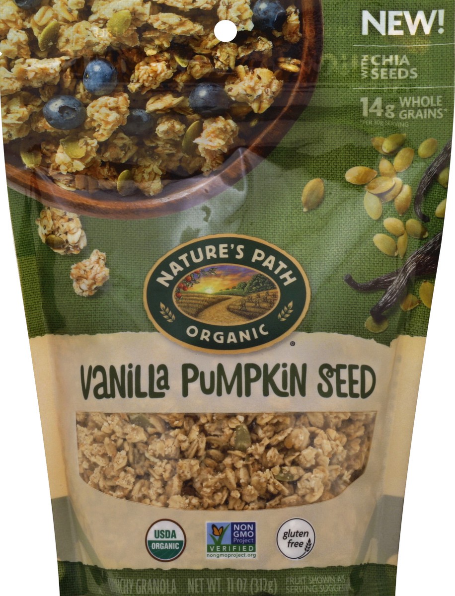 slide 6 of 6, Nature's Path Organic Vanilla Pumpkin Seed Granola, 11 oz