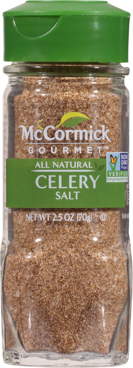 slide 5 of 7, McCormick Gourmet All Natural Celery Salt, 2.5 oz, 2.5 oz