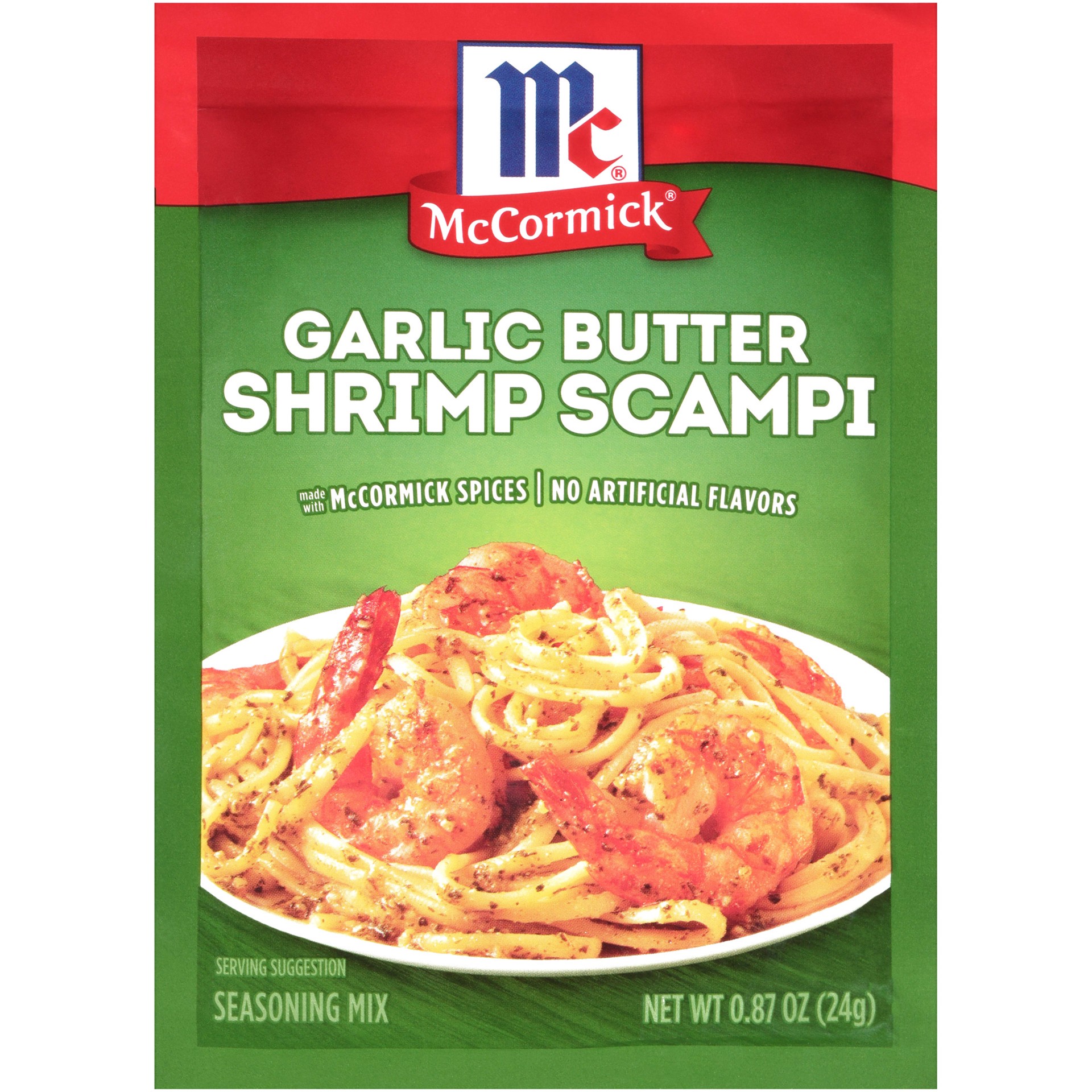 slide 1 of 6, McCormick Shrimp Scampi Seasoning Mix, 0.87 oz, 0.87 oz