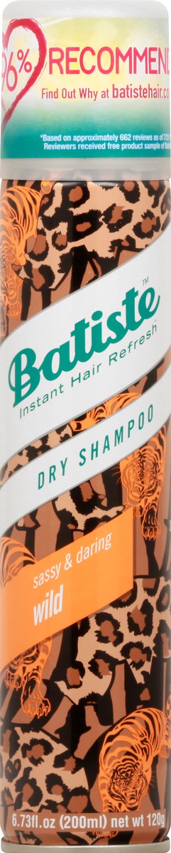 slide 9 of 9, Batiste Dry Shampoo, Wild Fragrance, 6.73 fl. oz., 6.73 oz