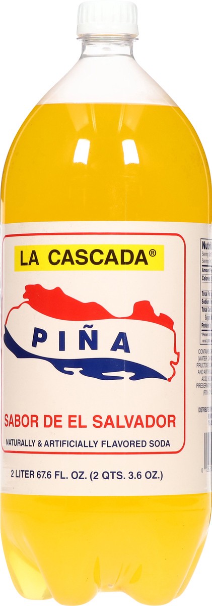 slide 9 of 13, La Cascada Pineapple Soda- 2 liter, 2 liter