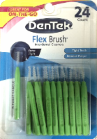 slide 1 of 1, DenTek Flex Brush, 24 ct