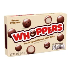Whoppers Malted Milk Balls Candy Box, 5 oz