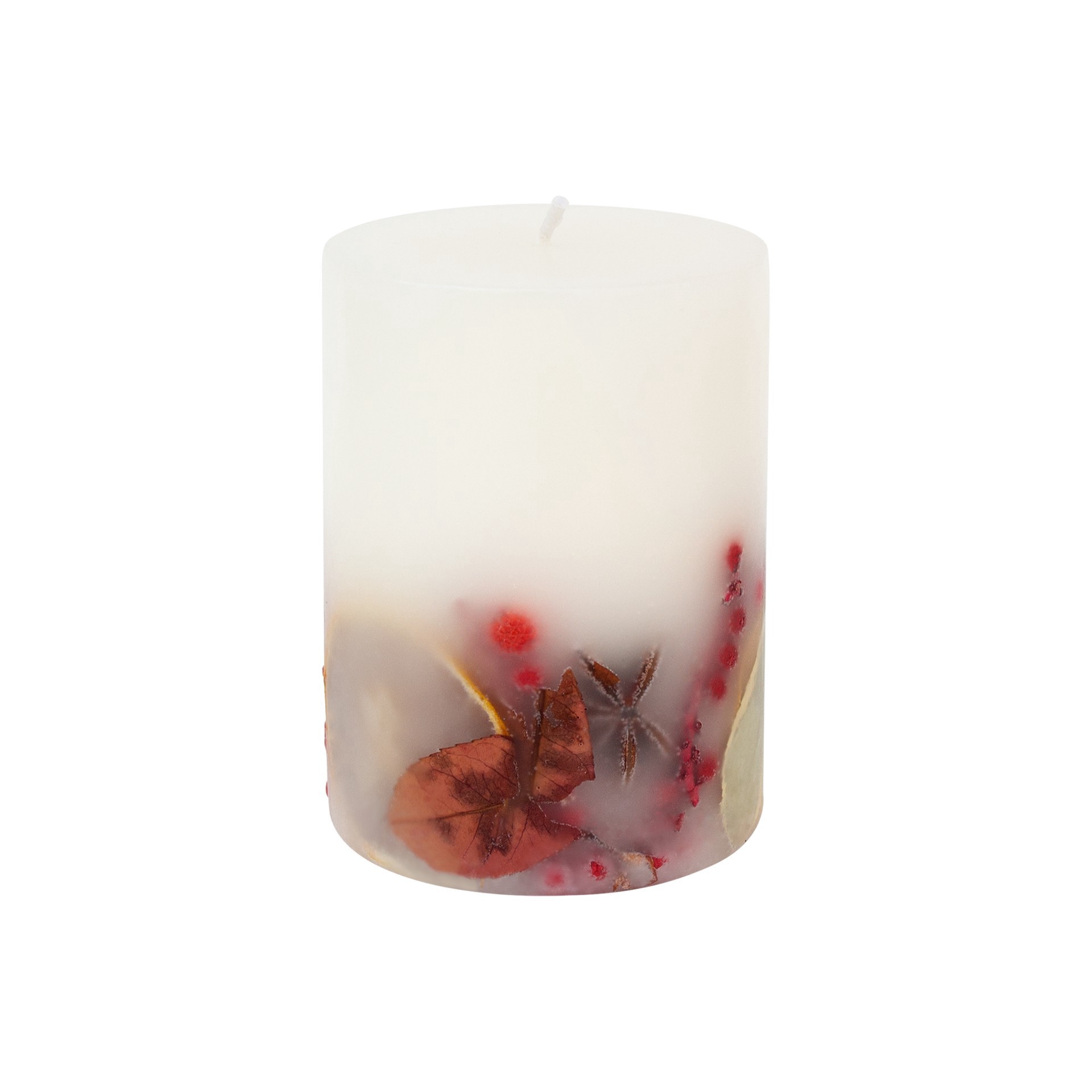 slide 3 of 3, 3" X 4" Apricot & Clove Scented Pillar Candle By Ashland, 3 in x 4 in