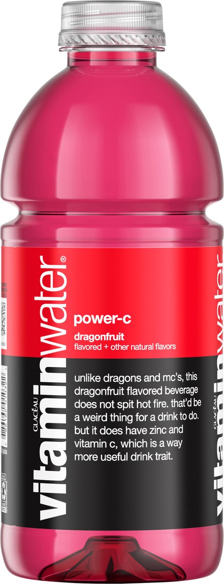 slide 6 of 7, Vitaminwater Power-C Electrolyte Enhanced Water W/ Vitamins, Dragonfruit Drink, 32 Fl Oz, 32 fl oz