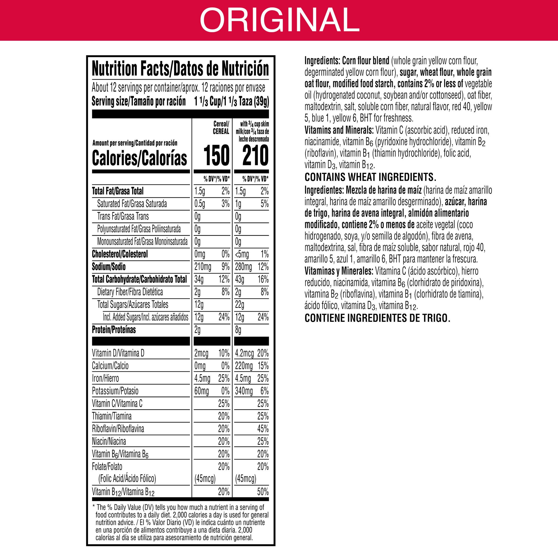 slide 2 of 5, Froot Loops Kellogg's Froot Loops Breakfast Cereal Original, Kids Cereal, 16.6 oz, 16.6 oz