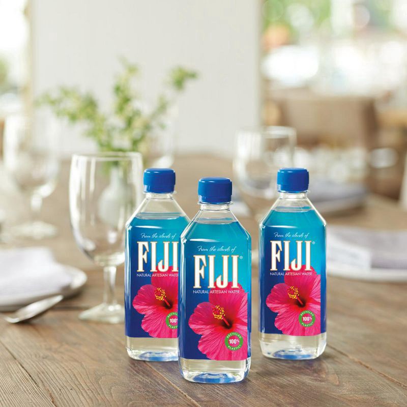 slide 3 of 3, Fiji Natural Artesian Bottled Water, 500mL / 16.9 Fl Oz (Pack of 6), 6 ct