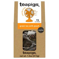 teapigs Green Tea With Peach 15 - 2.5g Tea Temples
