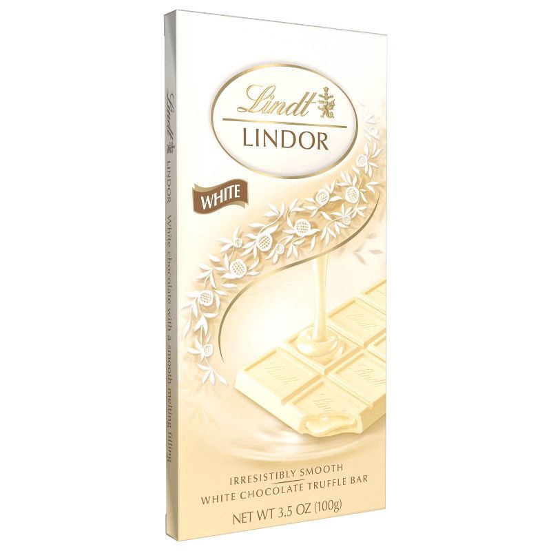 slide 2 of 3, Lindt Lindor White Chocolate Candy Truffle Bar - 3.5oz, 3.5 oz